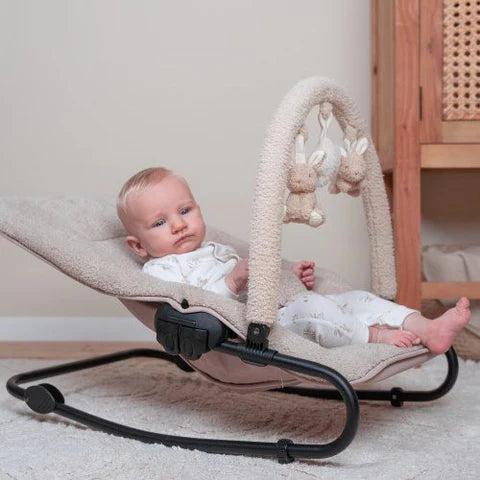 Babywippe Beige Bunny - little Dutch