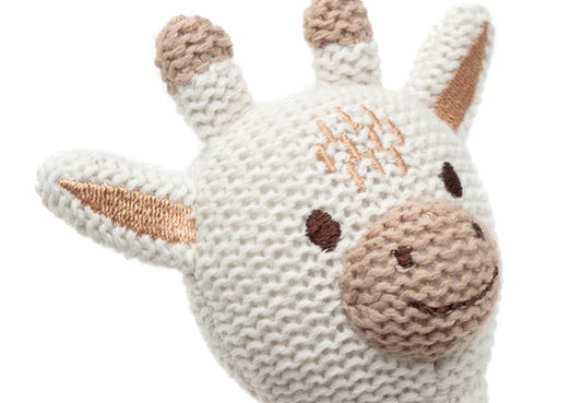 Rassel gehäkelt Giraffe - jollein