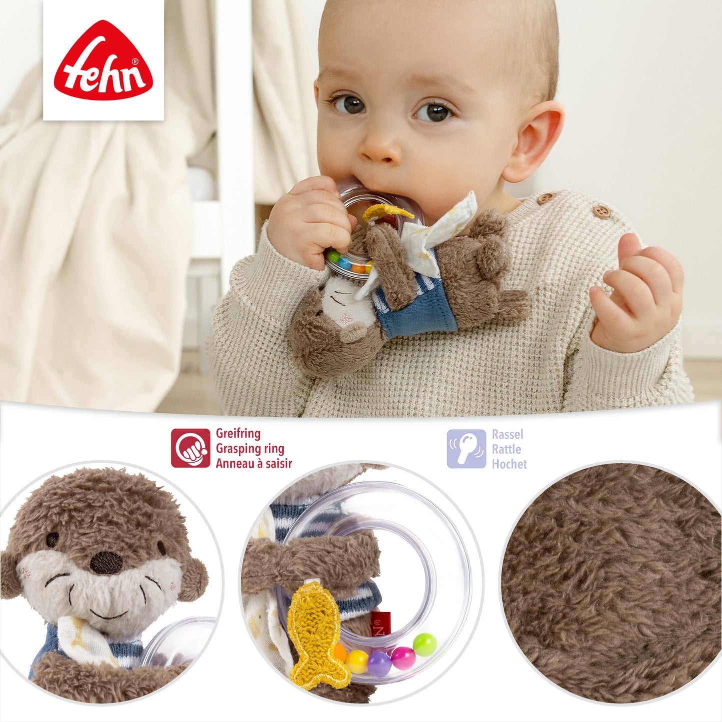 Rasselring Otter Theo
