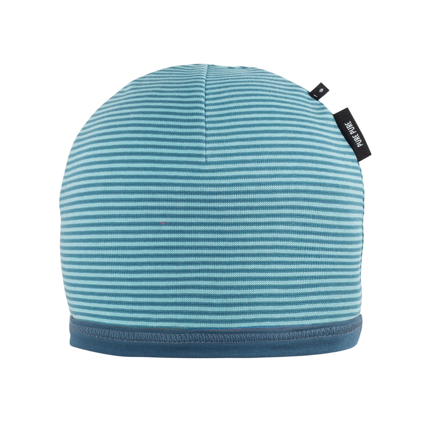 Beanie petrol gestreift - von pure pure bauer