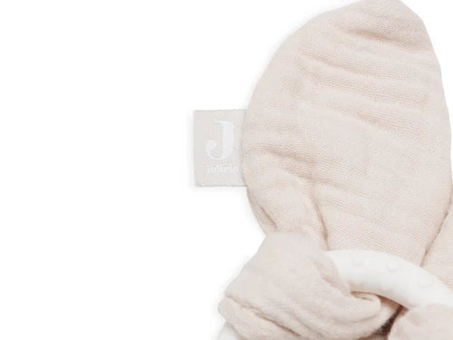 Beißring Silikon Bunny nougat - jollein