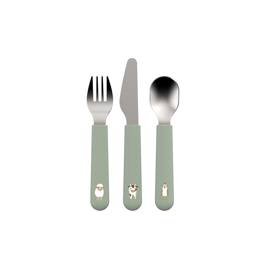 Kinder Besteck Set Little Farm - von mepal