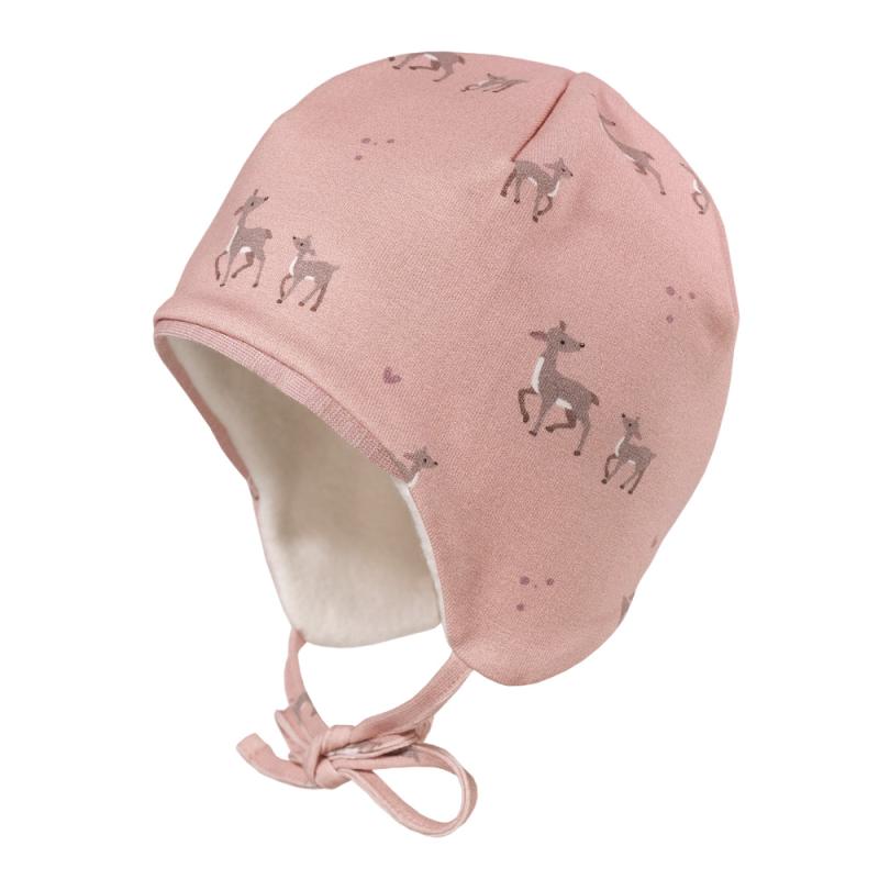 BABY Mütze Jersey Reh