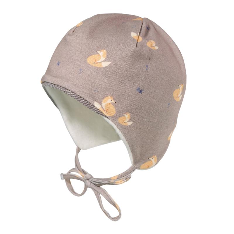 BABY Mütze Jersey Fuchs