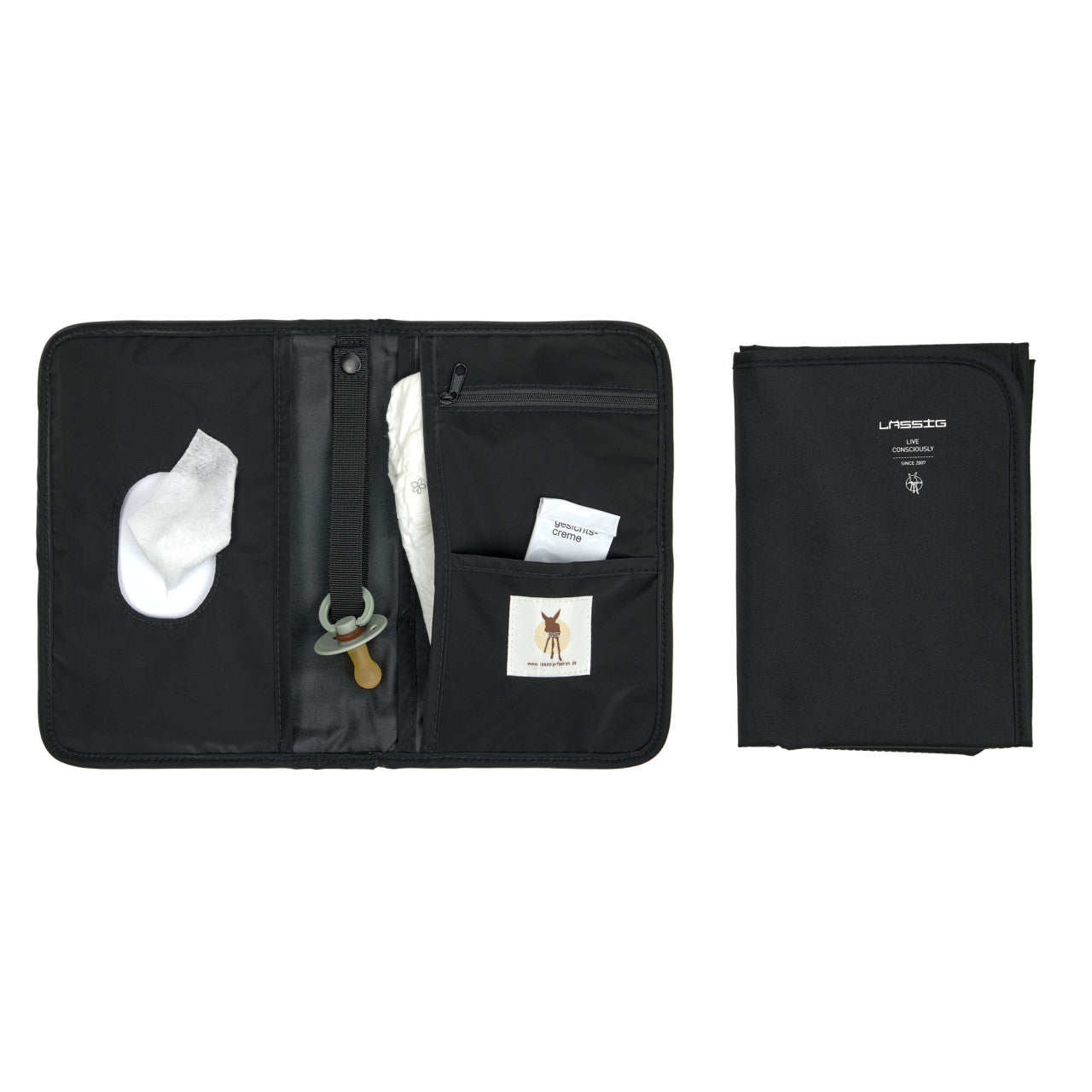 Windeltasche Black - von Lässig