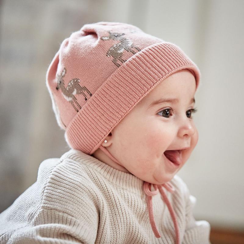 Baby Mütze Reh