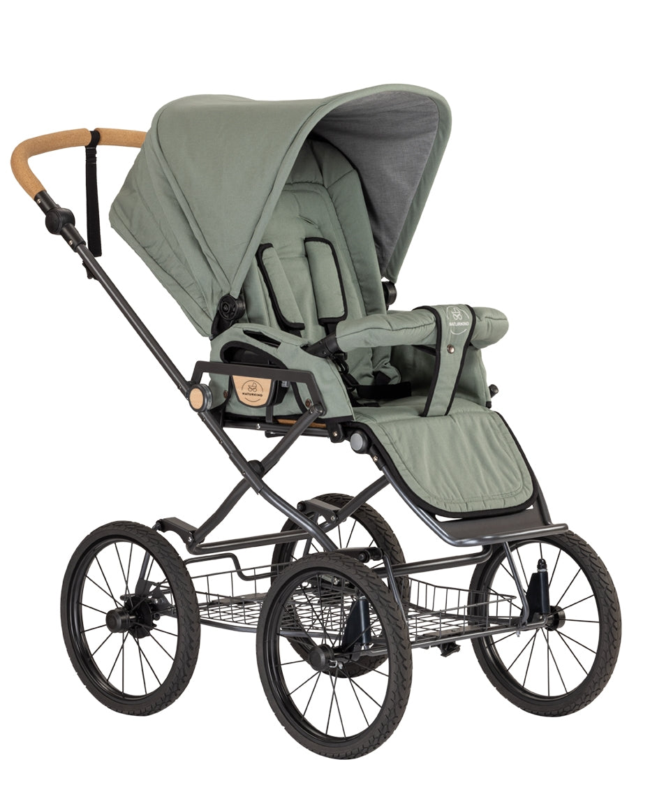 IDA Kinderwagen geflochten Jade - von Naturkind