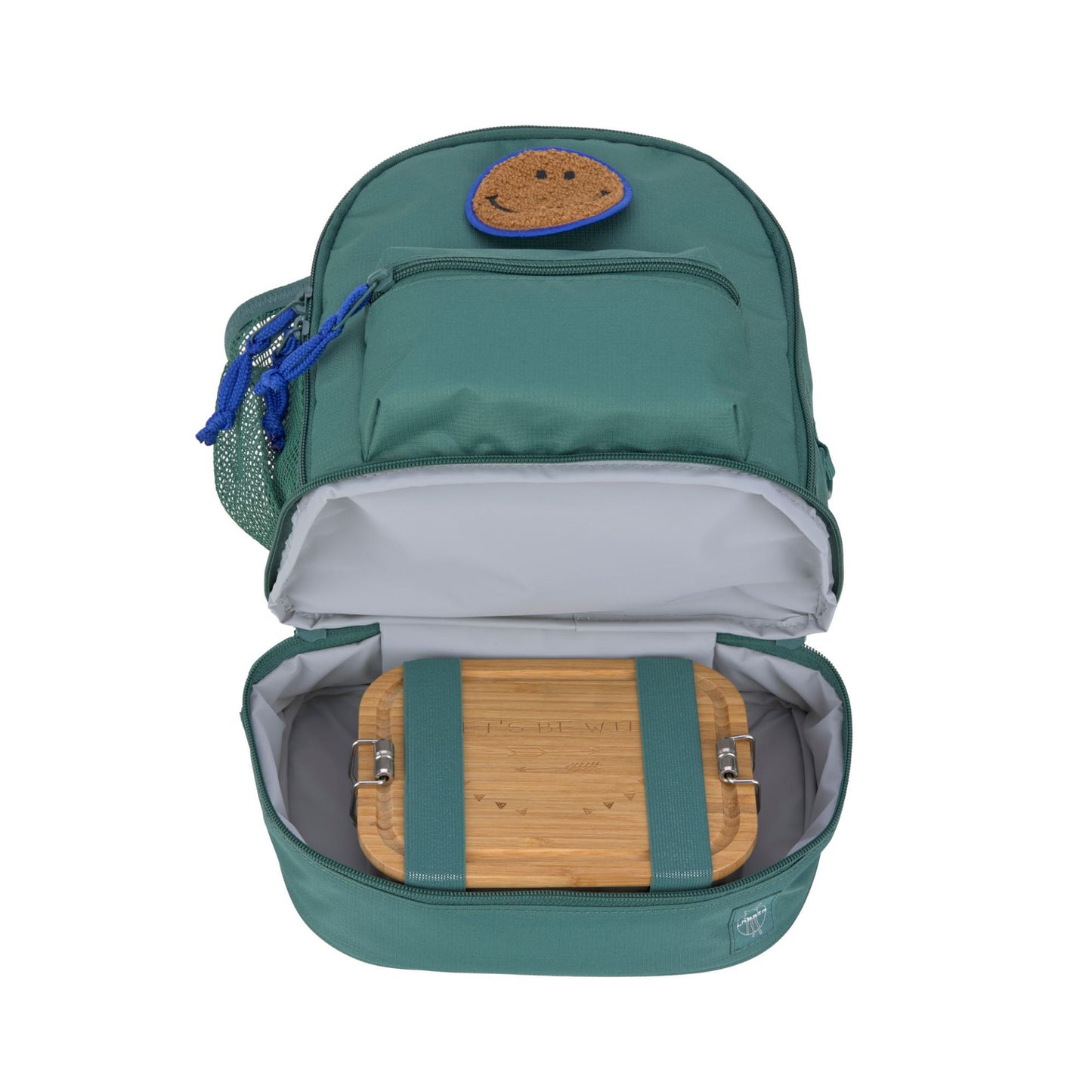 Kindergartenrucksack Little Gang dark green - von lässig