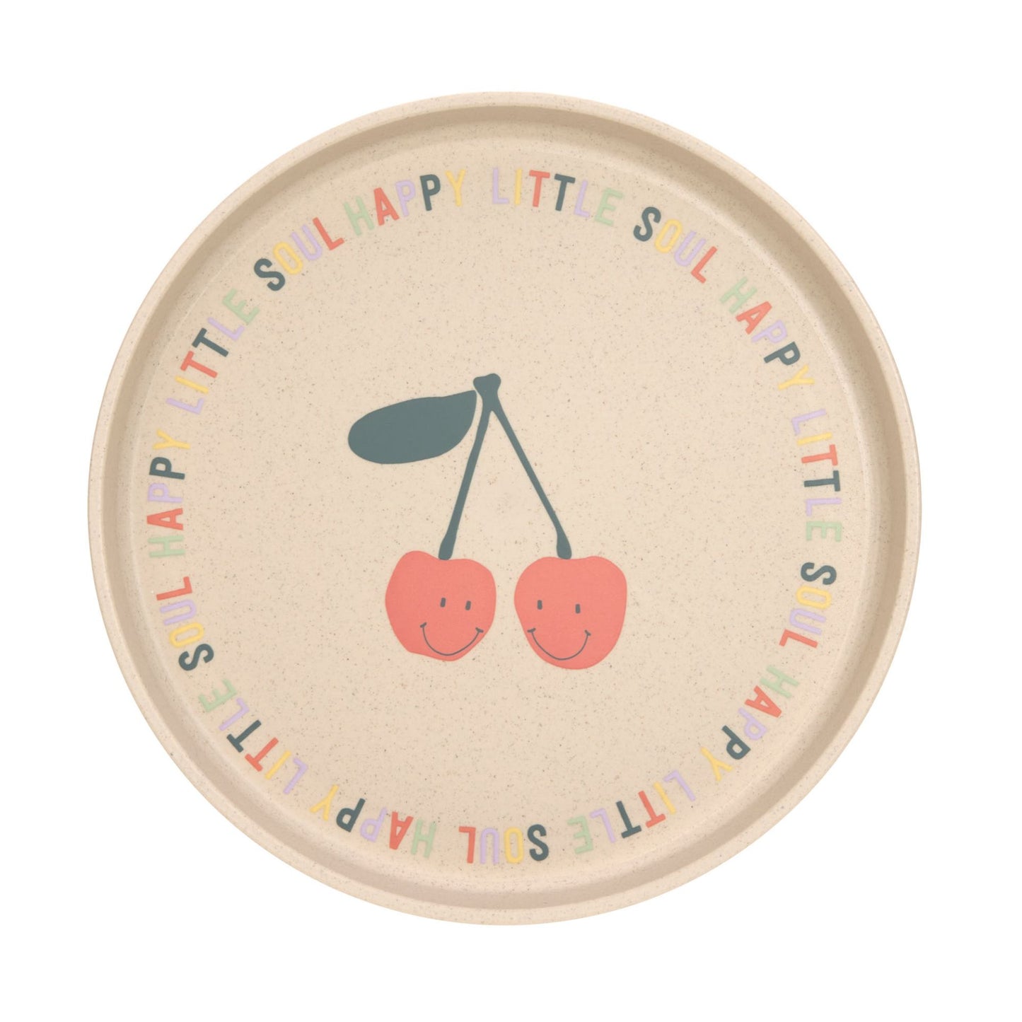 Kinderteller Happy Fruits Cherry - von lässig