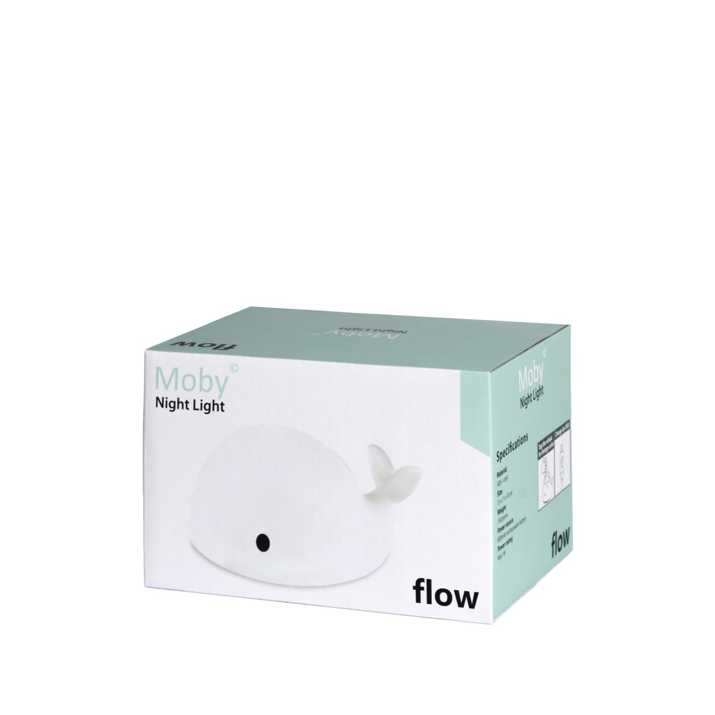 Nachtlicht Moby Klein 15cm - von flow