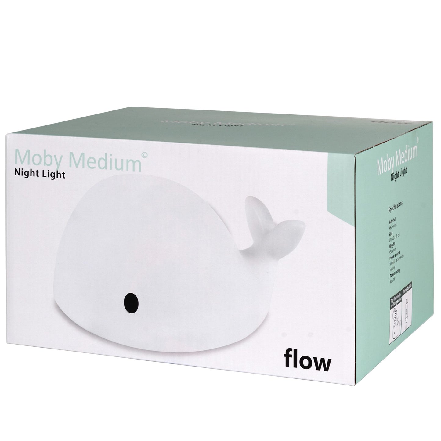 Nachtlicht Moby Mittel 30cm - von flow