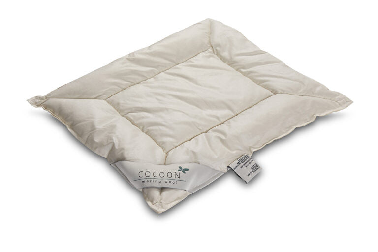 Merino Baby Kissen 40 x 45 cm - flach- von COCOON