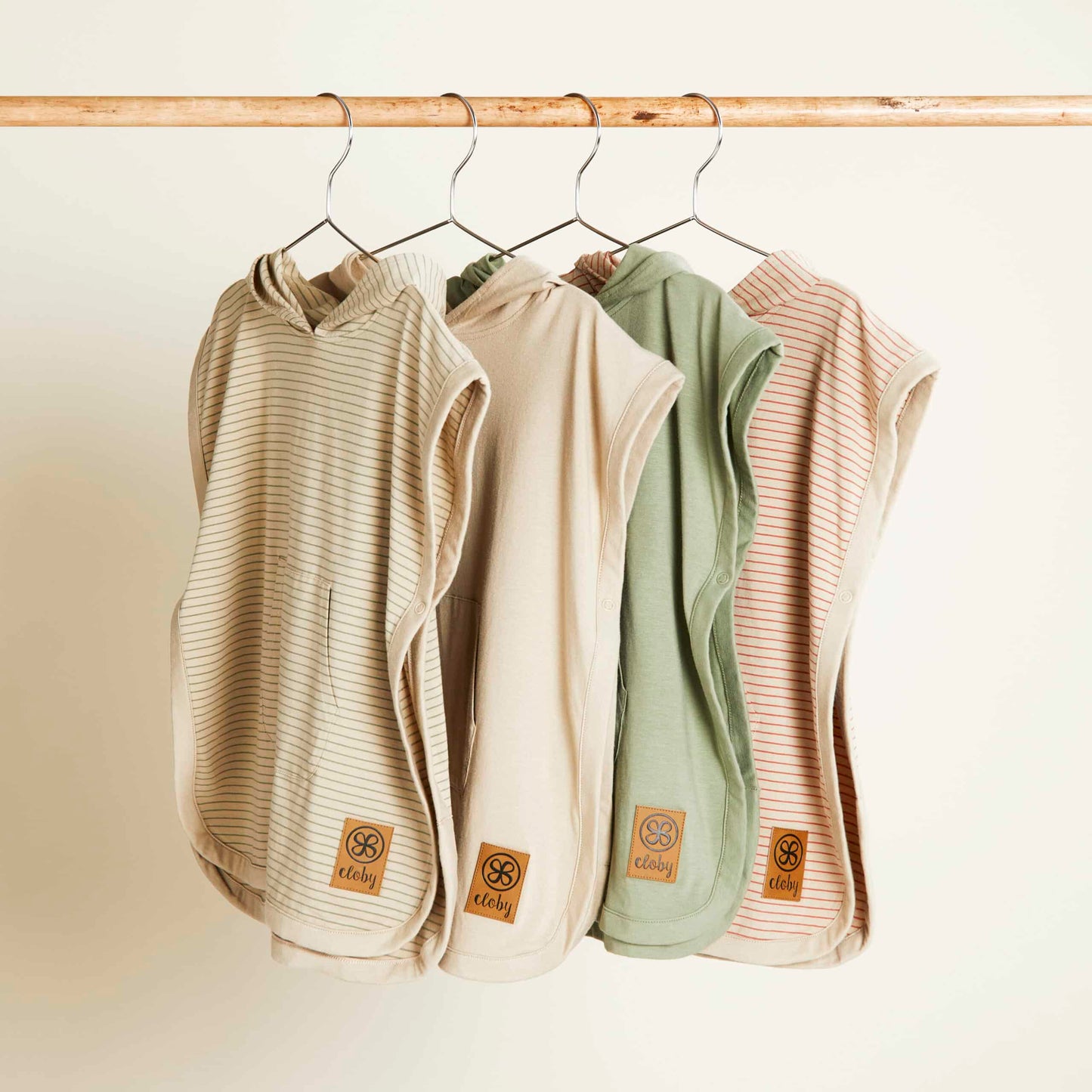 UV-Poncho 1-3J. Sandy/Brown - cloby