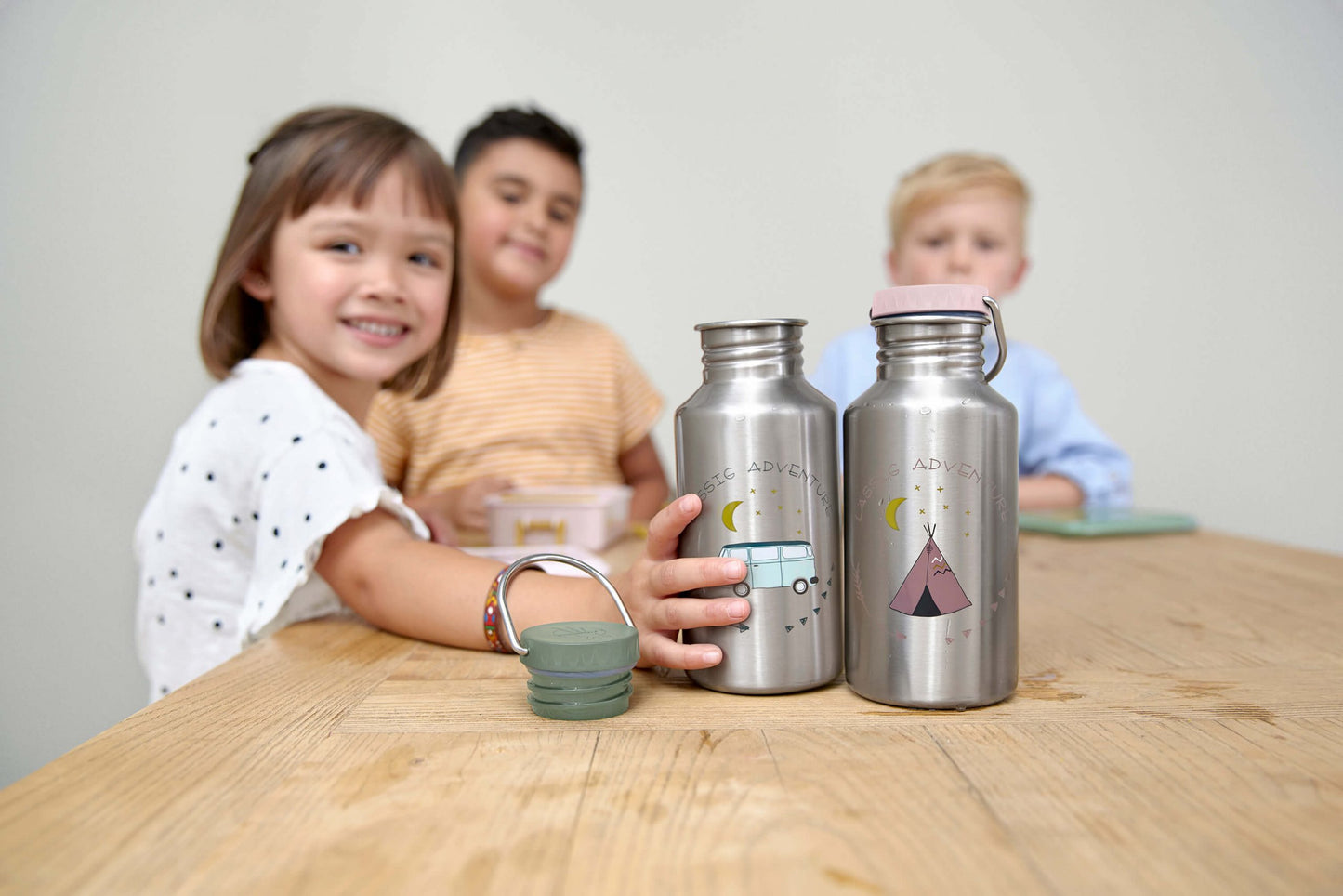 Edelstahltrinkflasche Adventure Tipi - von Lässig