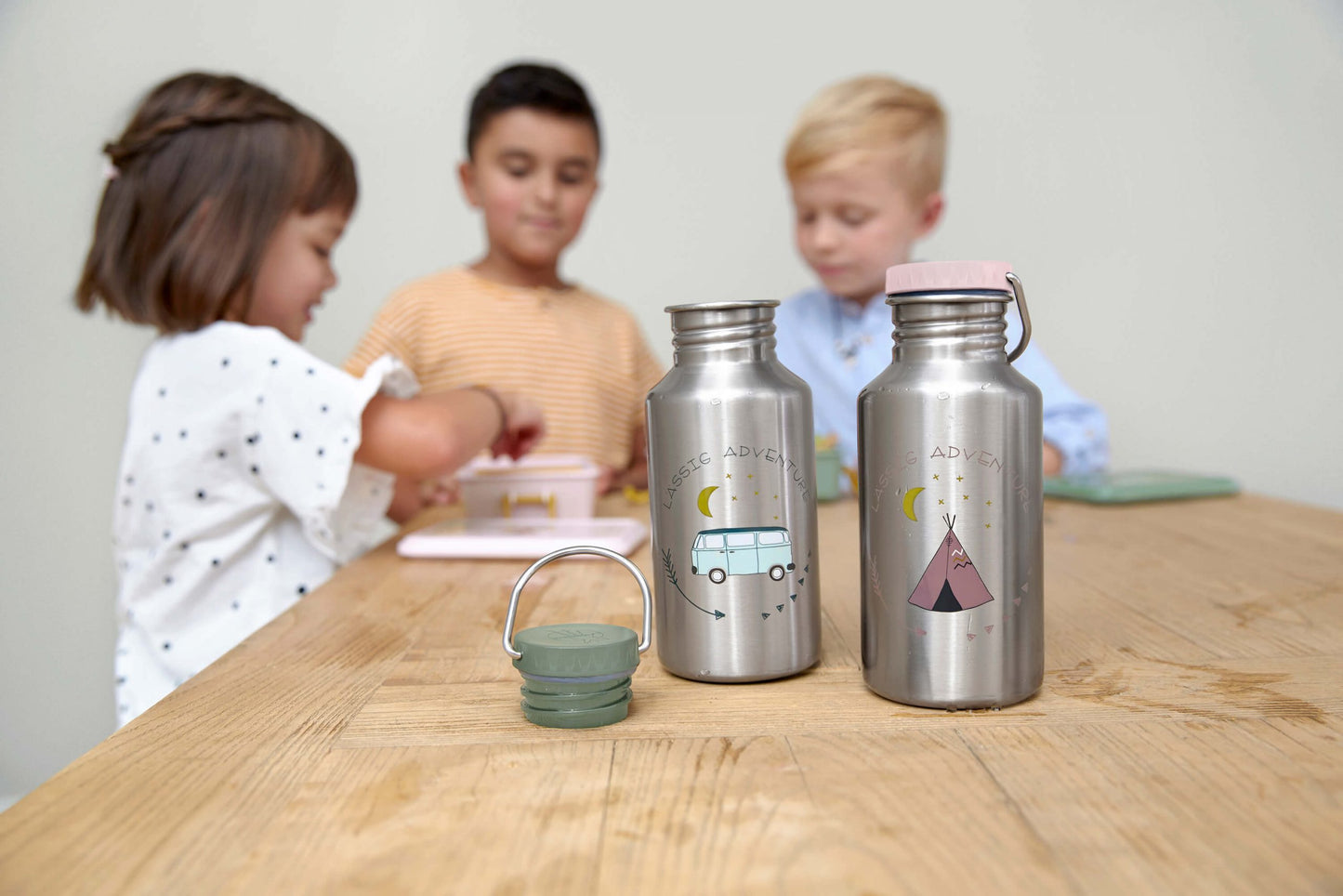 Edelstahltrinkflasche Adventure Tipi - von Lässig