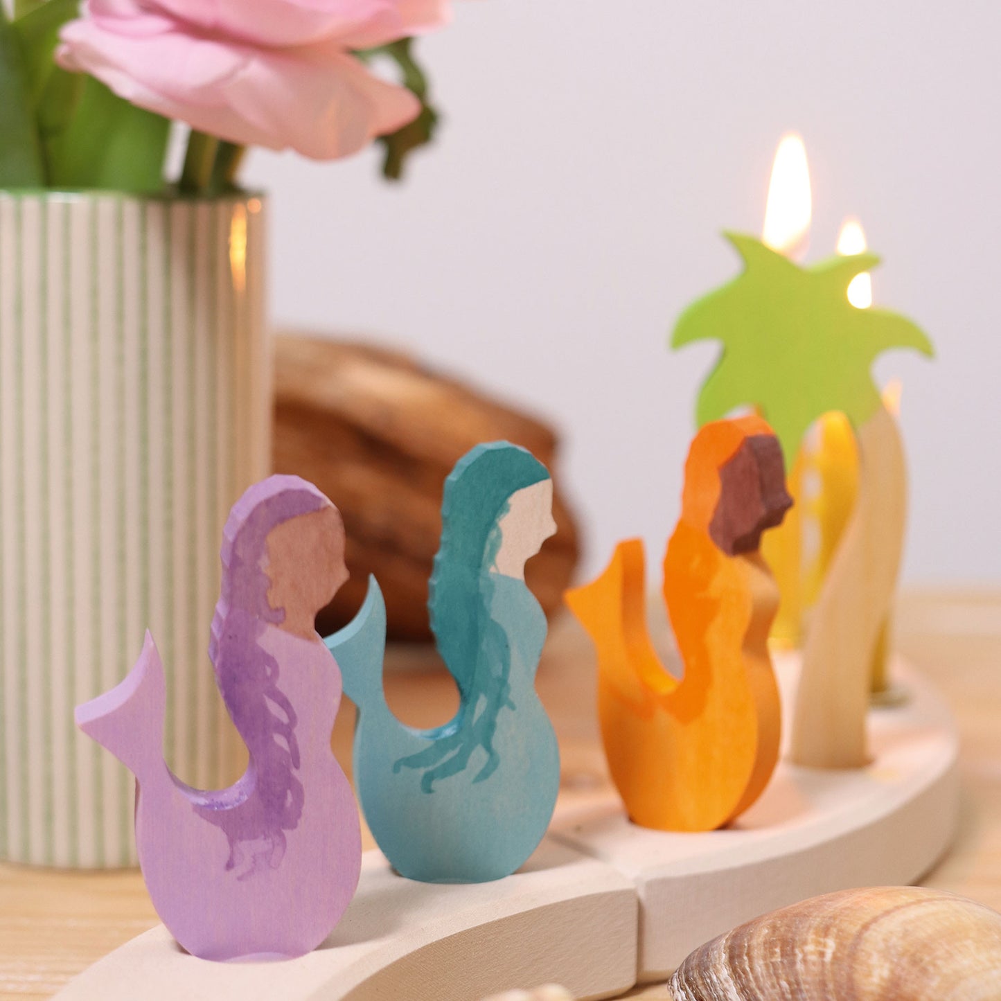 Steckfigur Meerjungfrau Amethyst - von Grimm's