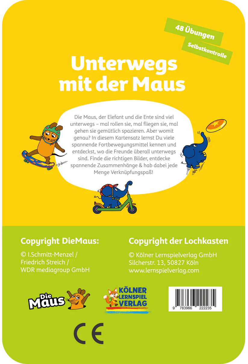 Unterwegs mit der Maus 3-4J.