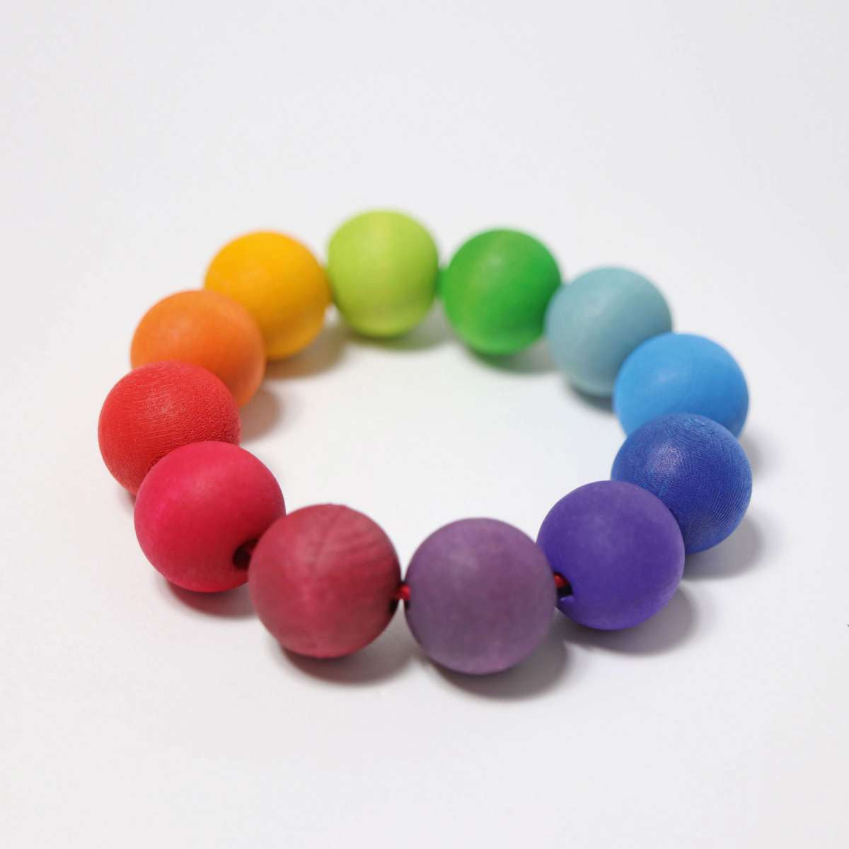 Regenbogen Perlenring - von Grimm's