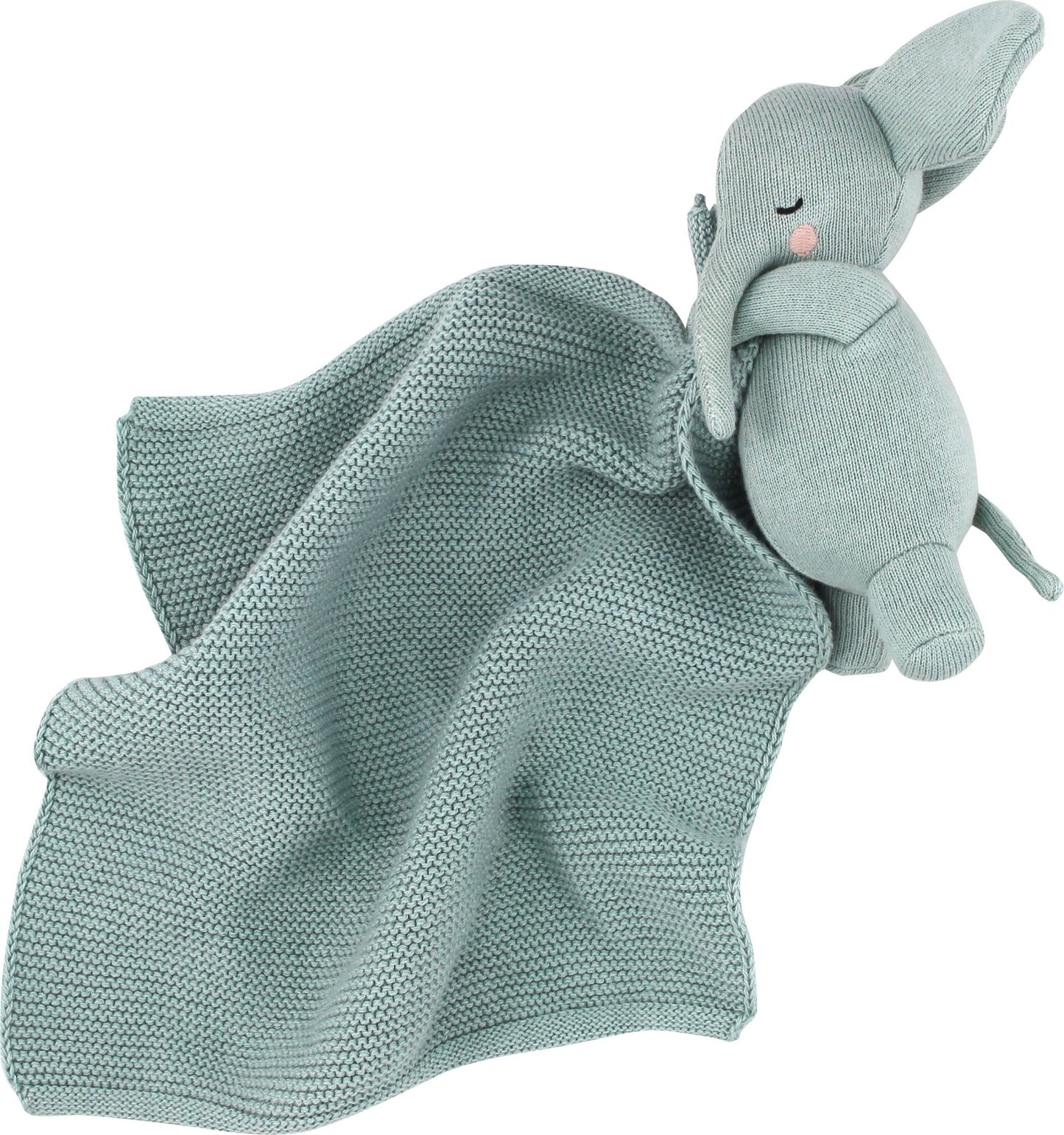 Cuddle Cloth Elefant dull blue - von ava&yves