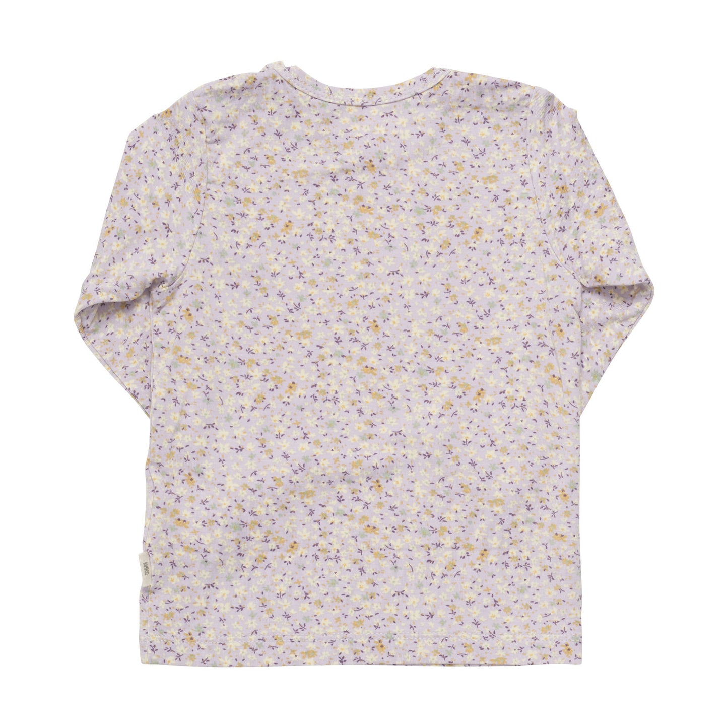 T-Shirt Bamboo misty lilac Blümchen - von minymo