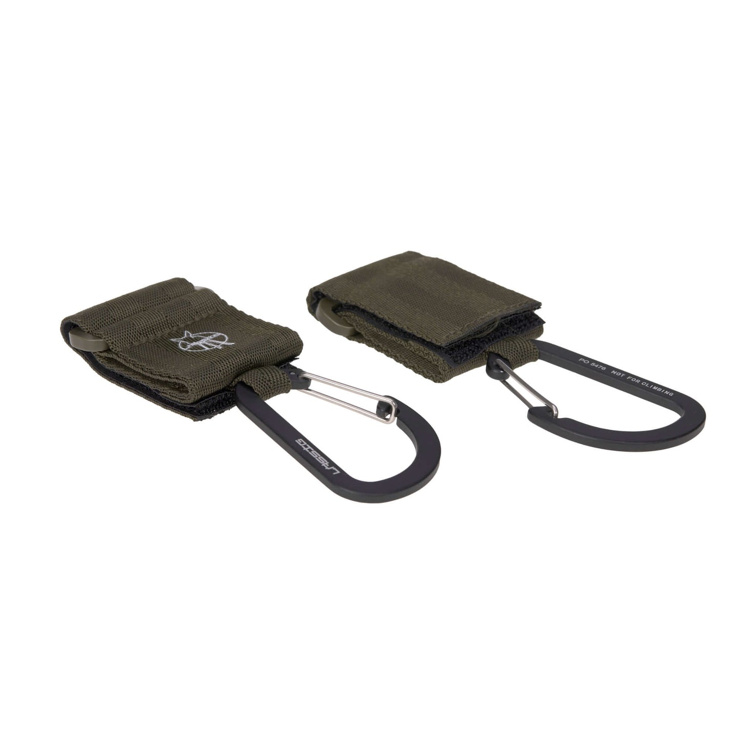 Kinderwagenhaken Karabiner Olive - von Lässig