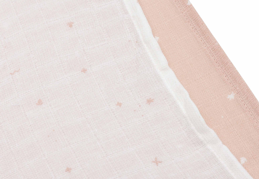 Swaddle Tücher Twinkling Wild Rose - jollein