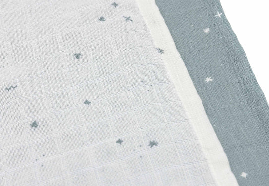 Swaddle Tücher Twinkling Sea Green - jollein