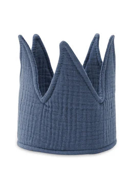 Geburtstagskrone Jeans Blau - jollein