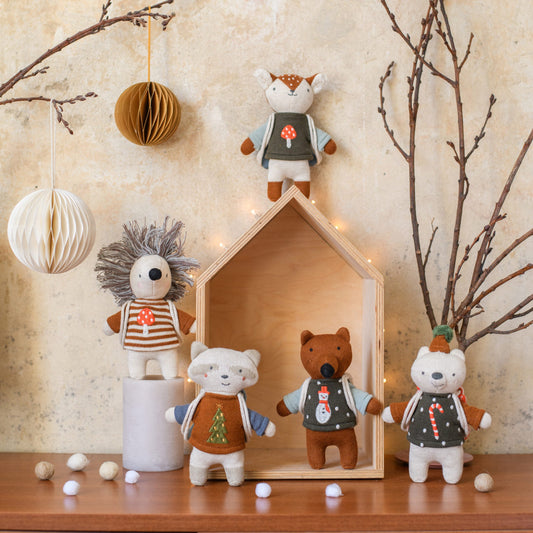 Mini Kuscheltier X-Mas Bär