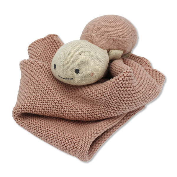 Cuddle Cloth Schildkröte altrosé - von ava&yves