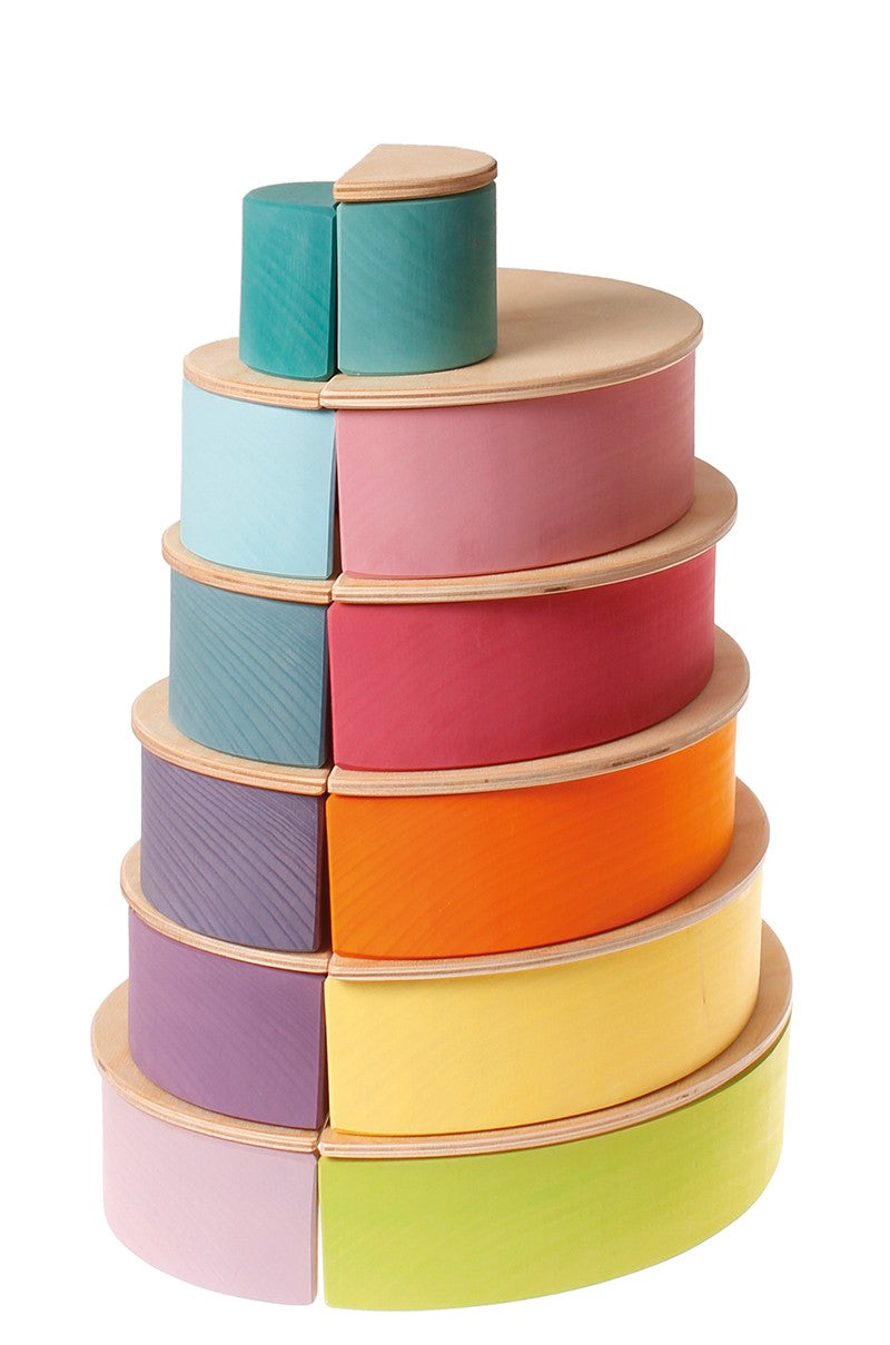 Regenbogen Pastell 12-teilig - von Grimm's