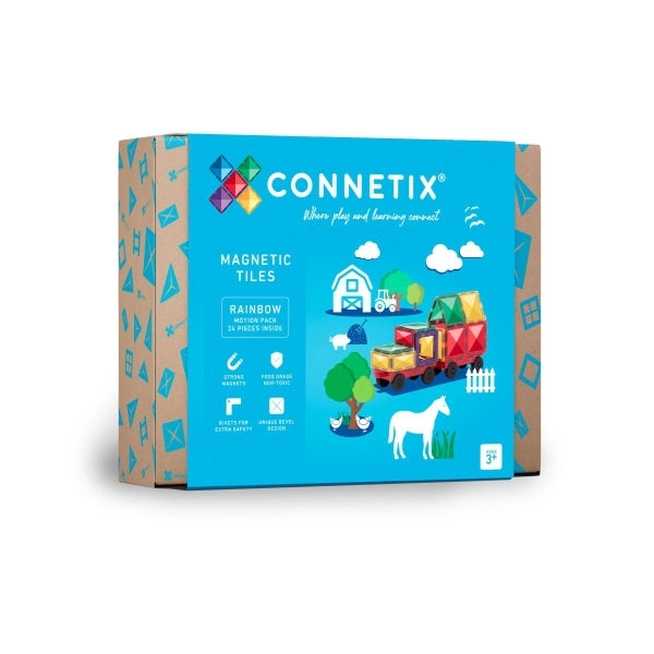 Connetix Magnetbausteine Rainbow Motion