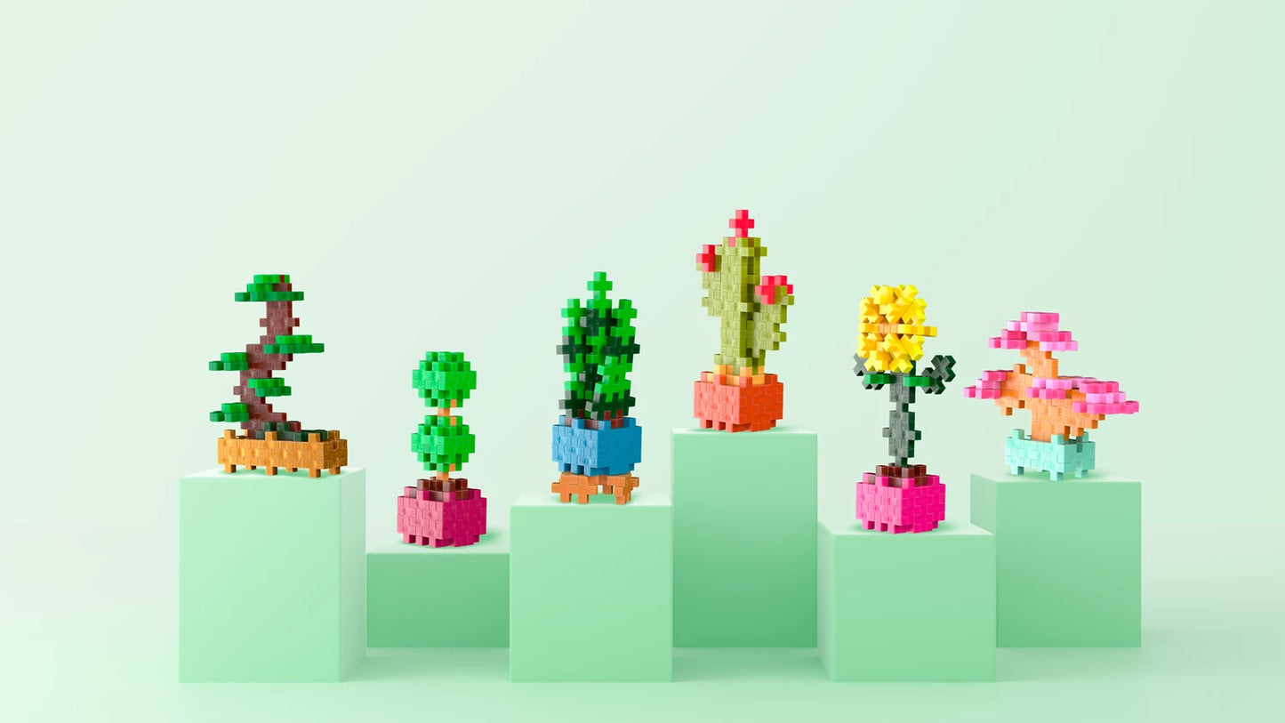 Kreativ Bausteine Mini Puzzle Sonnenblume