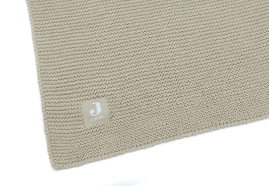 Strickdecke Basic Olive - jollein