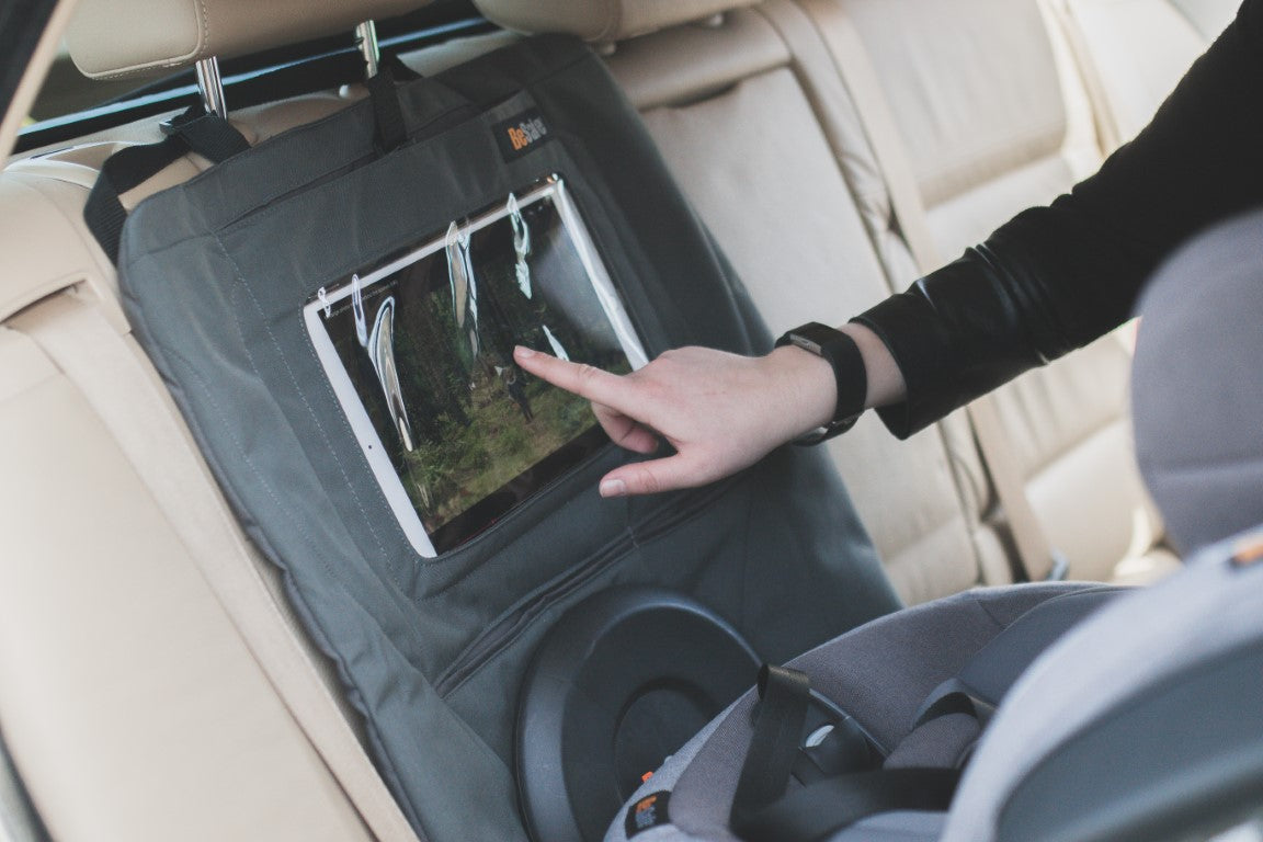2-Phasen Sitzschoner mit Tablet Halterung