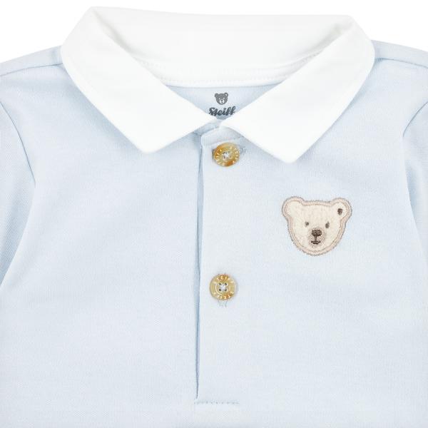 Body hellblau mit Kragen - von steiff