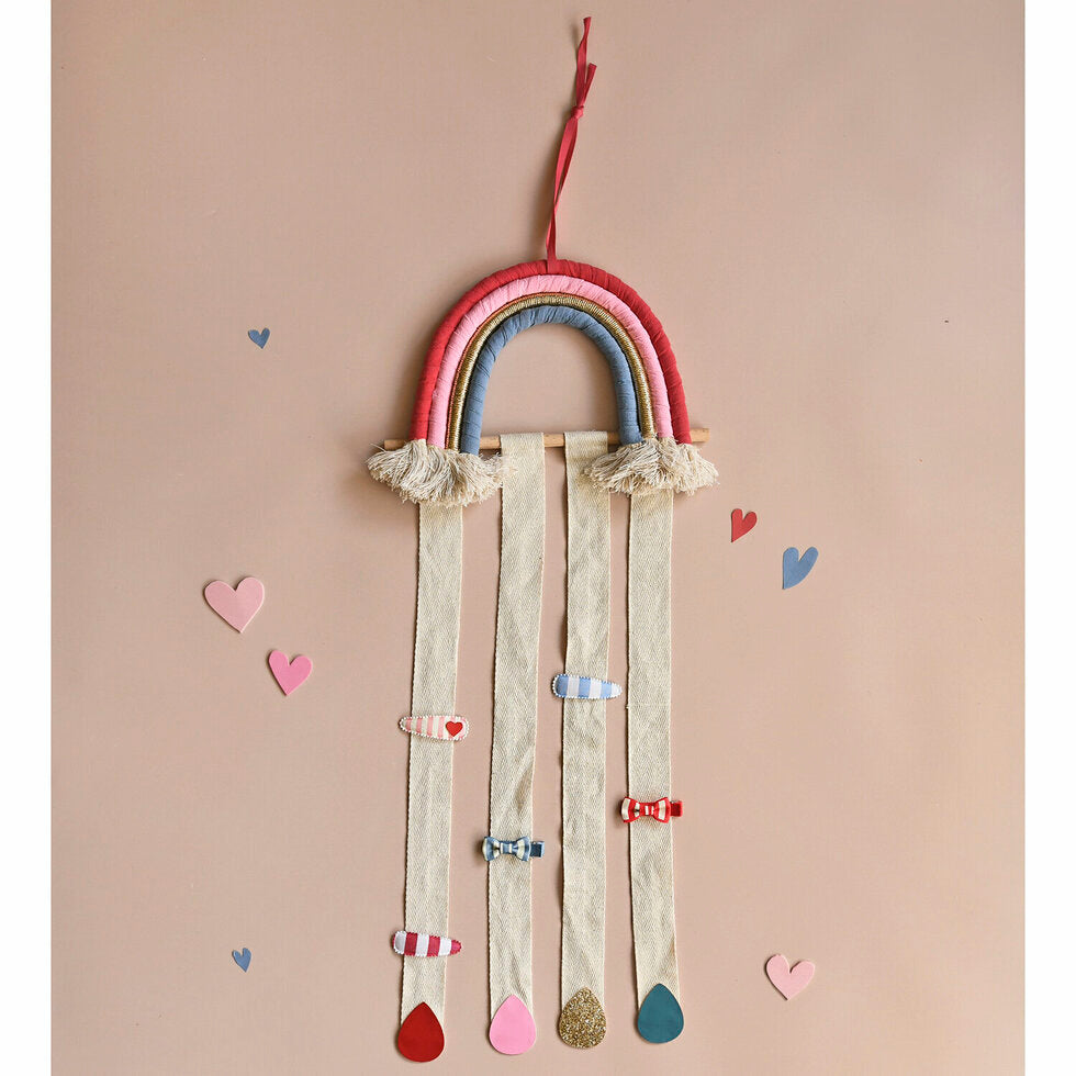 Bright Rainbow Clip Hanger