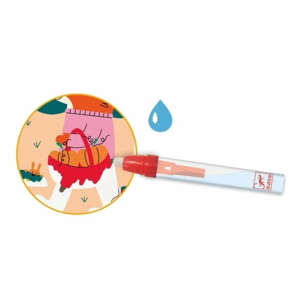 Wassermalen 4 Jahreszeiten