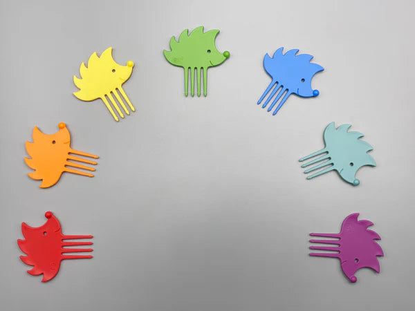 Pieksi Rainbow Igel 7er Set