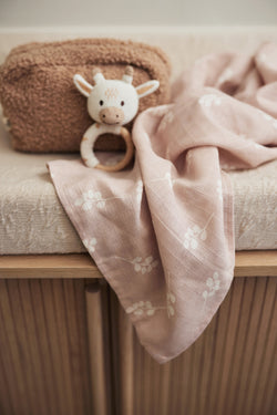 Swaddle Tücher Twig Wild Roses - jollein