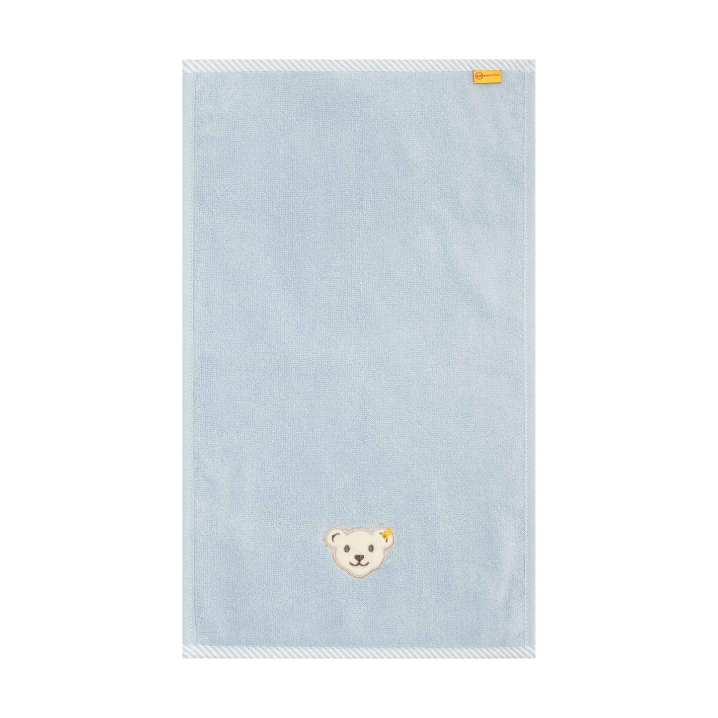 Handtuch klein hellblau - von steiff