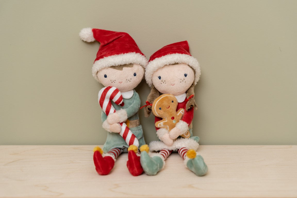 Kuschelpuppe X-Mas Jim - Little Dutch