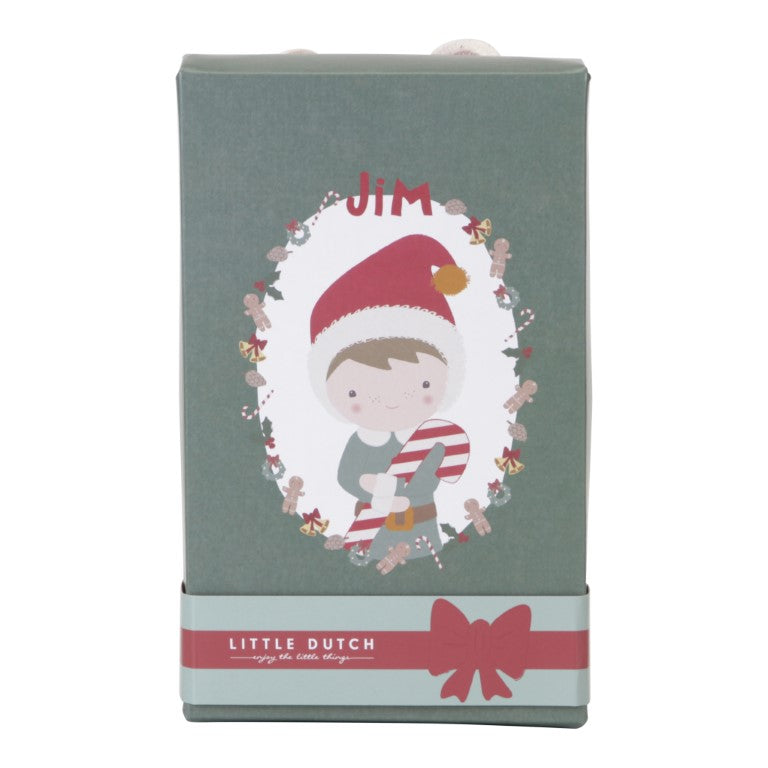 Kuschelpuppe X-Mas Jim - Little Dutch