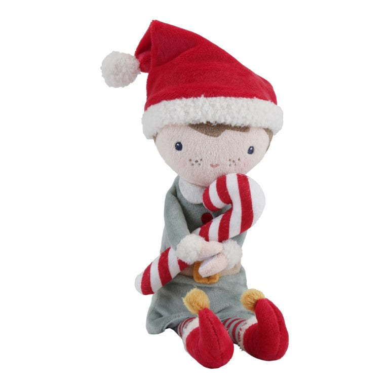 Kuschelpuppe X-Mas Jim - Little Dutch