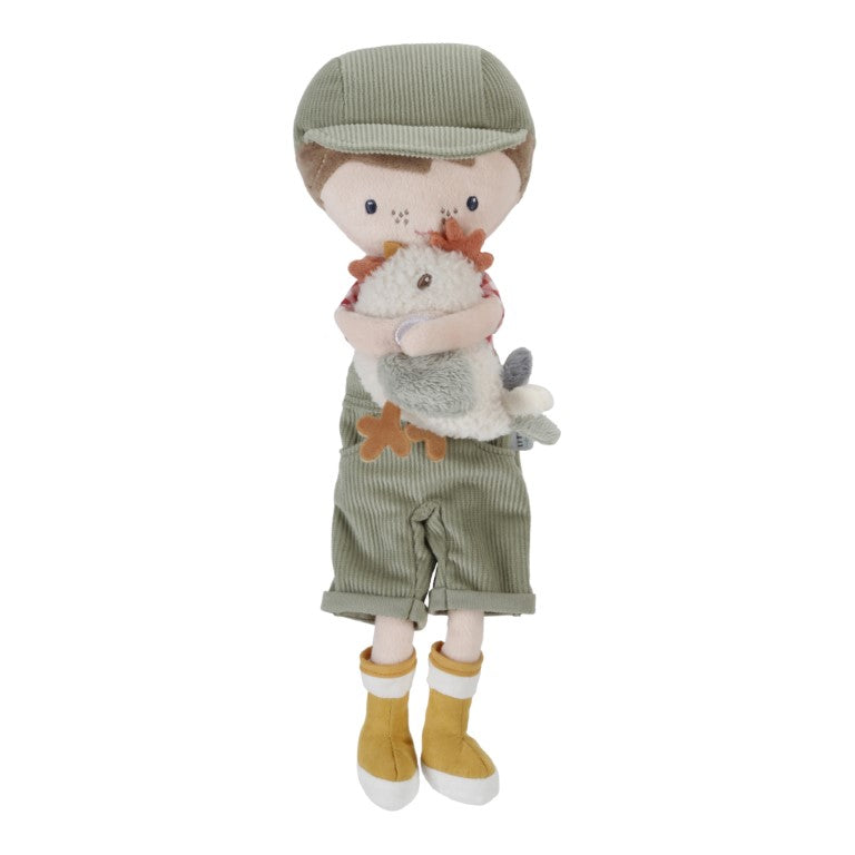 Holländischer Farmer Jim mit Huhn - von little dutch