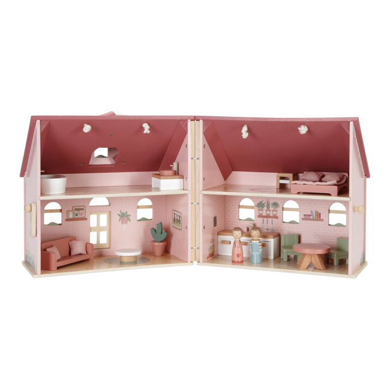 Tragbares Puppenhaus - von little Dutch