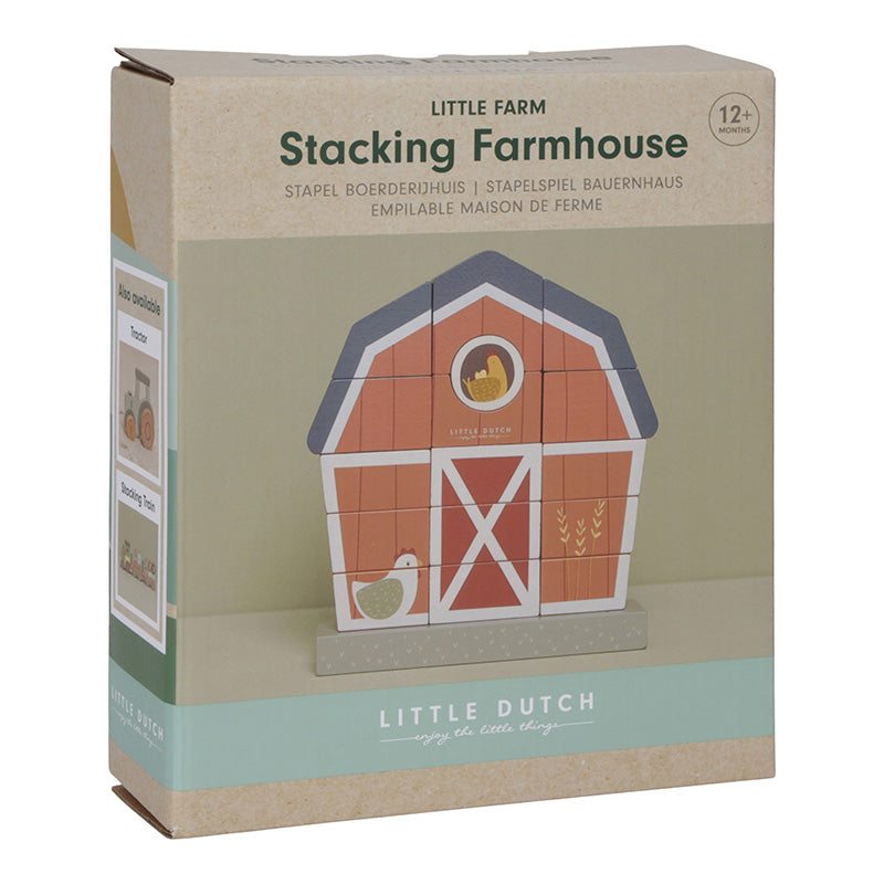 Stapelspiel Little Farm - little Dutch
