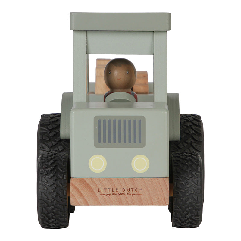 Traktor mit Anhänger Little Farm - little Dutch