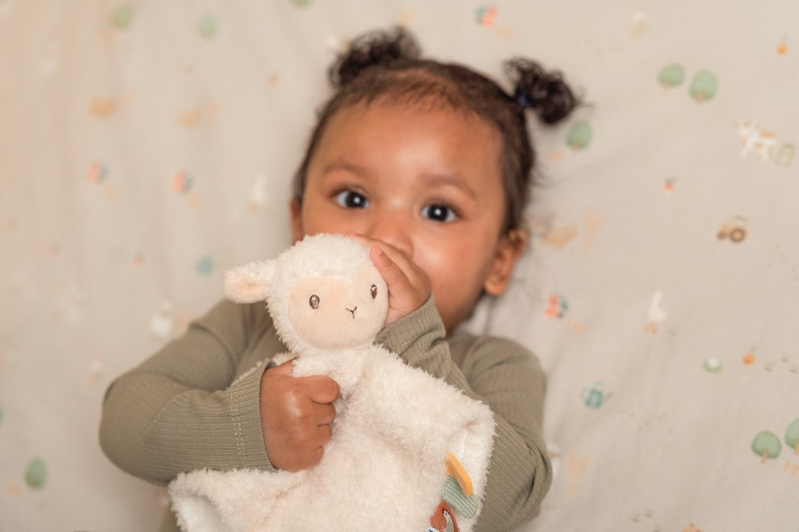 Kuscheltuch Schaf Little Farm - von Little Dutch