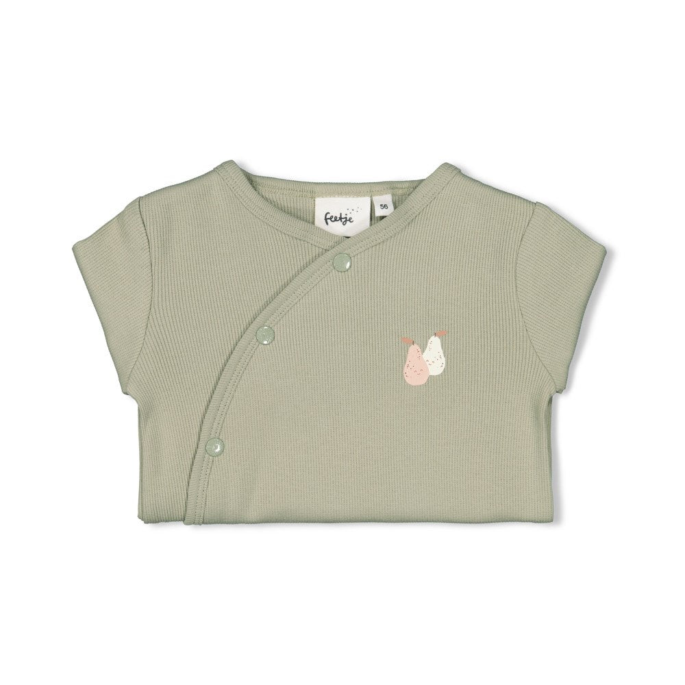 Jumper / Schlafanzug Pears grün - von feetje
